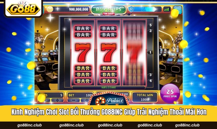 Người chơi trải nghiệm slot đổi thưởng GO88INC trên điện thoại