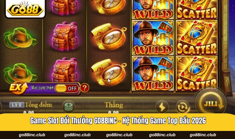 Game slot đổi thưởng GO88INC
