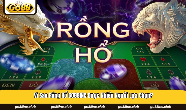 Giao diện bàn rồng hổ với tốc độ mở bài liên tục